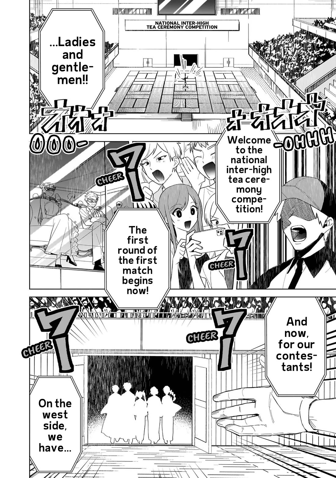 The Gals Who Always Say Insane Things: My Daily Life at a Private Paranormal High School Chapter 36 page 2 - Chapter 36: Struggling on the path of tea kinda deal (2nd)