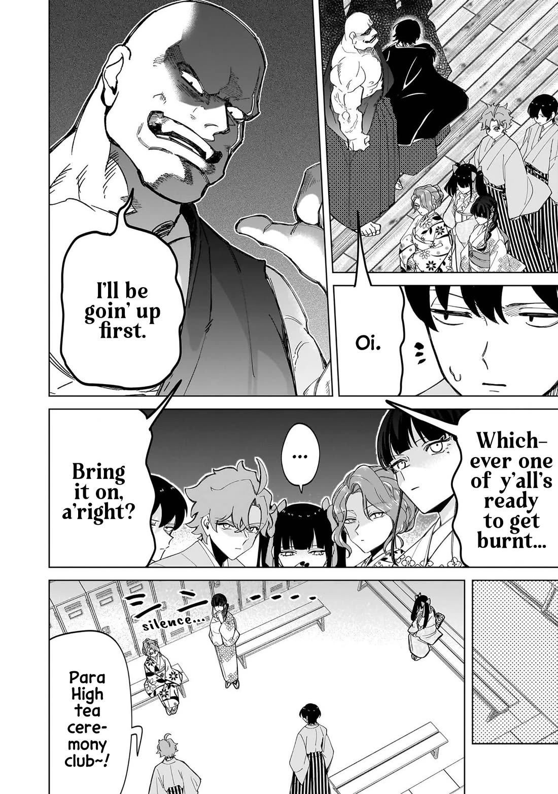 The Gals Who Always Say Insane Things: My Daily Life at a Private Paranormal High School Chapter 36 page 8 - Chapter 36: Struggling on the path of tea kinda deal (2nd)