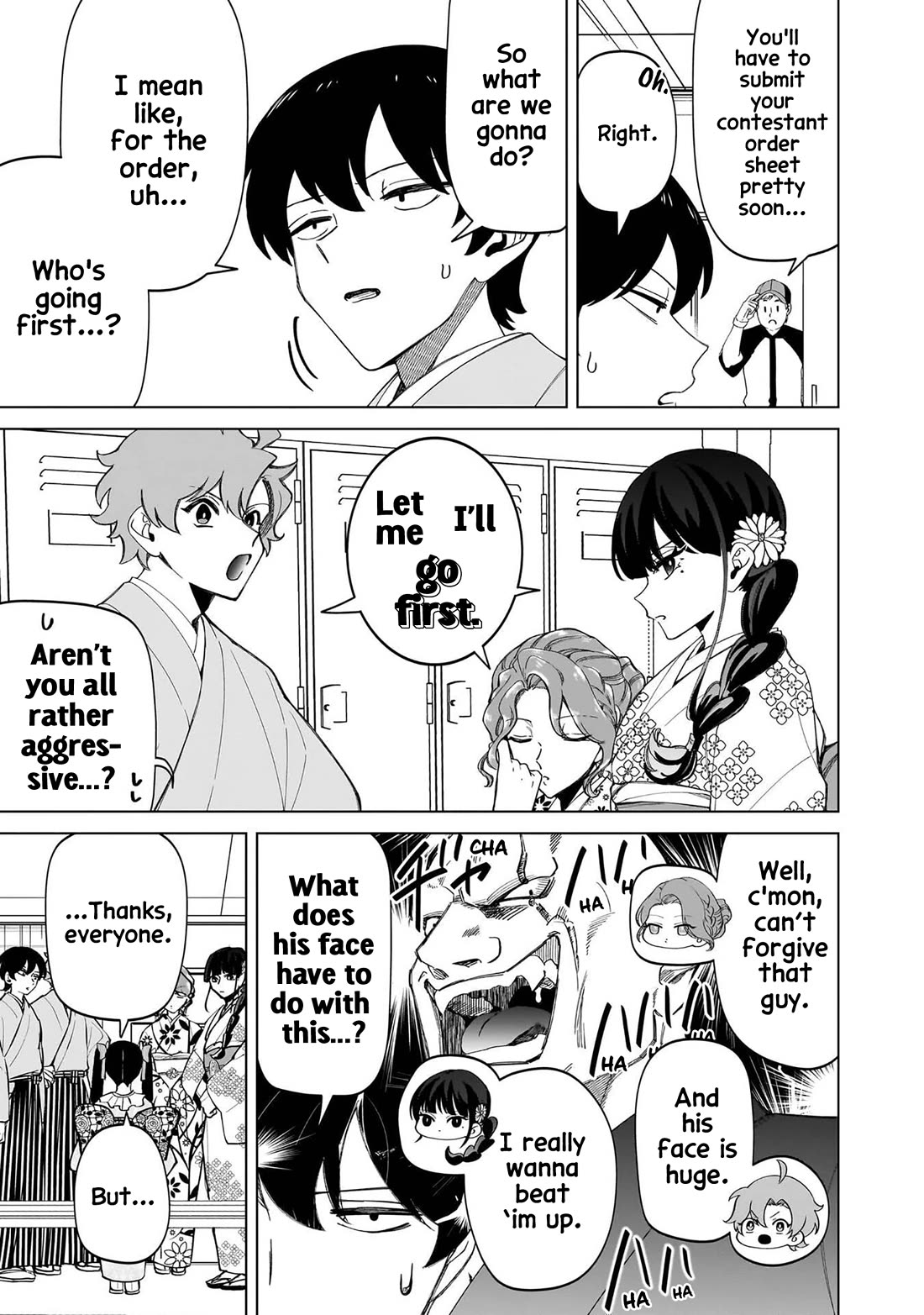 The Gals Who Always Say Insane Things: My Daily Life at a Private Paranormal High School Chapter 36 page 9 - Chapter 36: Struggling on the path of tea kinda deal (2nd)