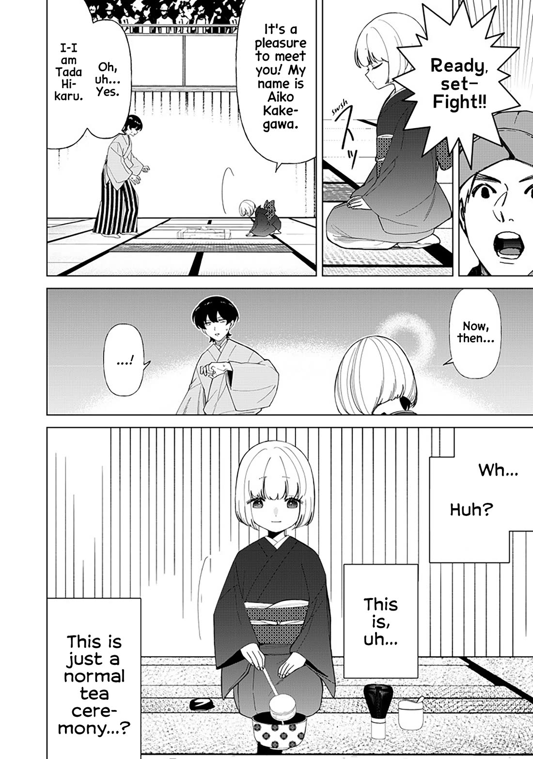 The Gals Who Always Say Insane Things: My Daily Life at a Private Paranormal High School Chapter 37 page 12 - Chapter 37: Struggling on the path of tea kinda deal (3rd)
