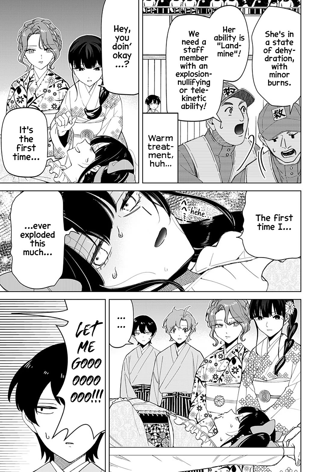 The Gals Who Always Say Insane Things: My Daily Life at a Private Paranormal High School Chapter 37 page 3 - Chapter 37: Struggling on the path of tea kinda deal (3rd)