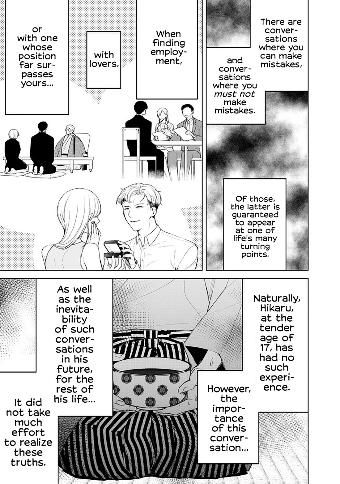 The Gals Who Always Say Insane Things: My Daily Life at a Private Paranormal High School Chapter 38 page 13 - Chapter 38: Struggling on the path of tea kinda deal (4th)