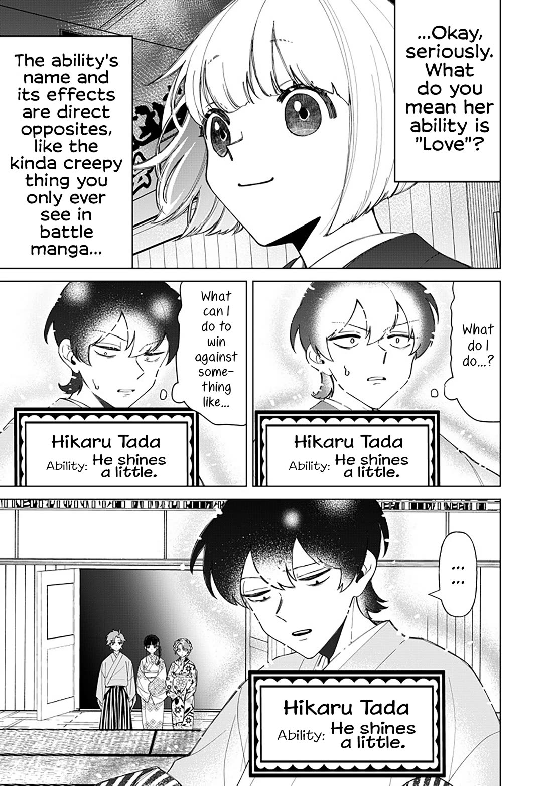 The Gals Who Always Say Insane Things: My Daily Life at a Private Paranormal High School Chapter 38 page 3 - Chapter 38: Struggling on the path of tea kinda deal (4th)