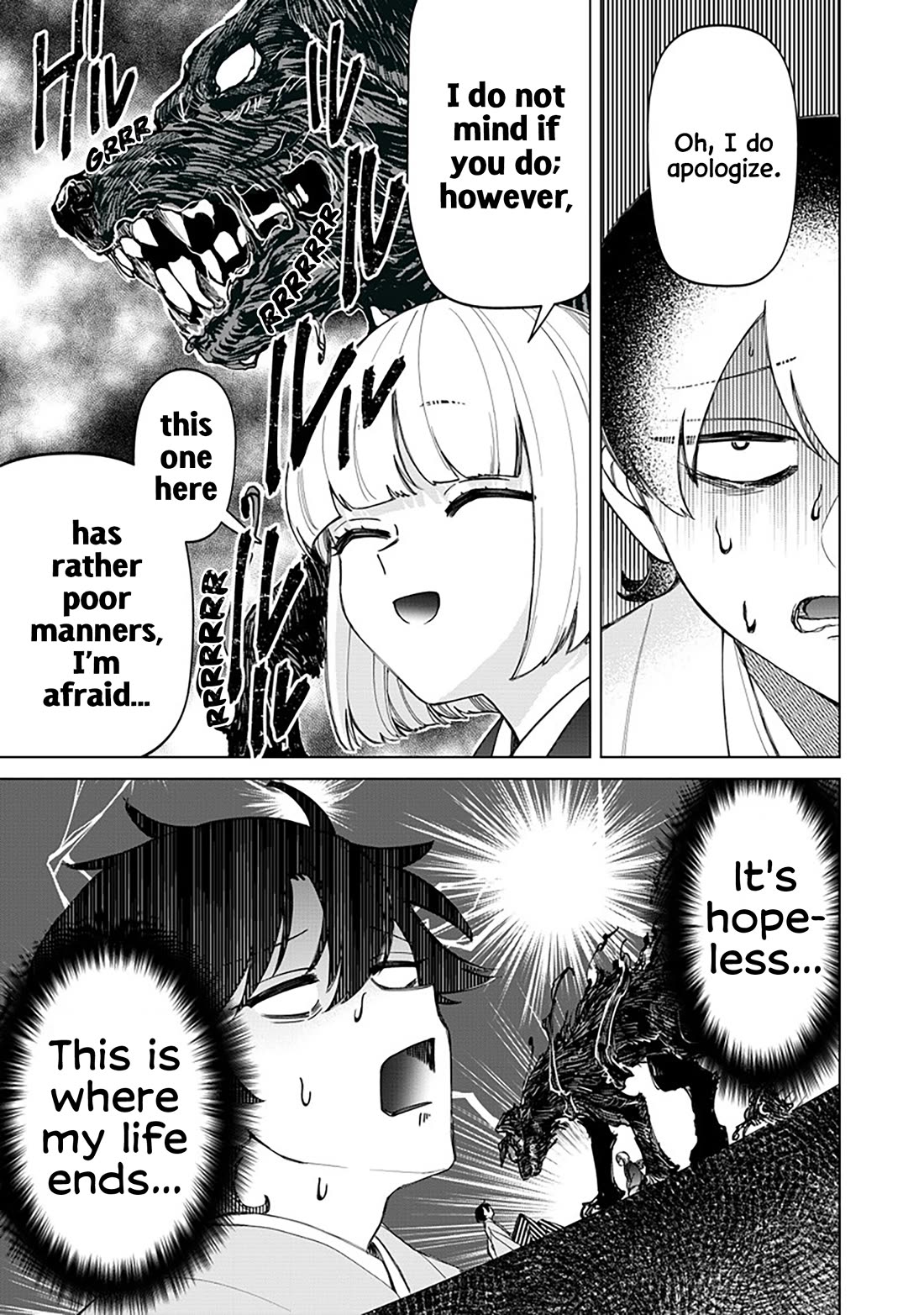 The Gals Who Always Say Insane Things: My Daily Life at a Private Paranormal High School Chapter 38 page 5 - Chapter 38: Struggling on the path of tea kinda deal (4th)