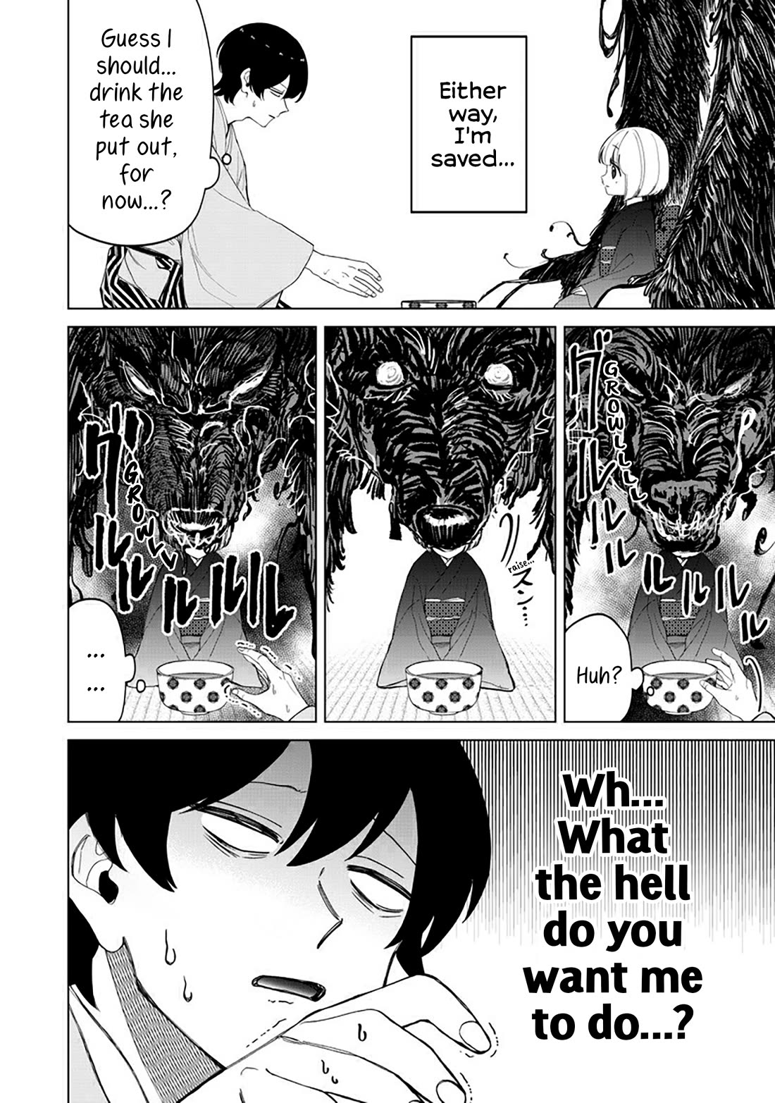 The Gals Who Always Say Insane Things: My Daily Life at a Private Paranormal High School Chapter 38 page 8 - Chapter 38: Struggling on the path of tea kinda deal (4th)