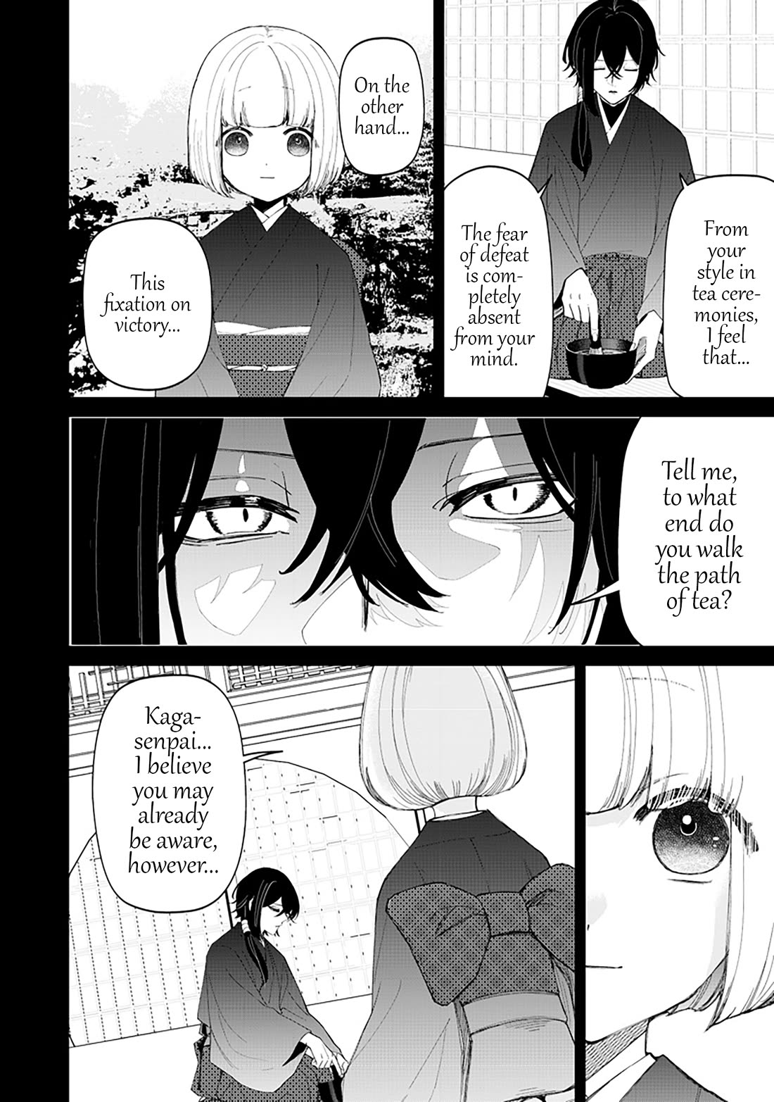 The Gals Who Always Say Insane Things: My Daily Life at a Private Paranormal High School Chapter 39 page 8 - Chapter 39: Struggling on the path of tea kinda deal (5th)