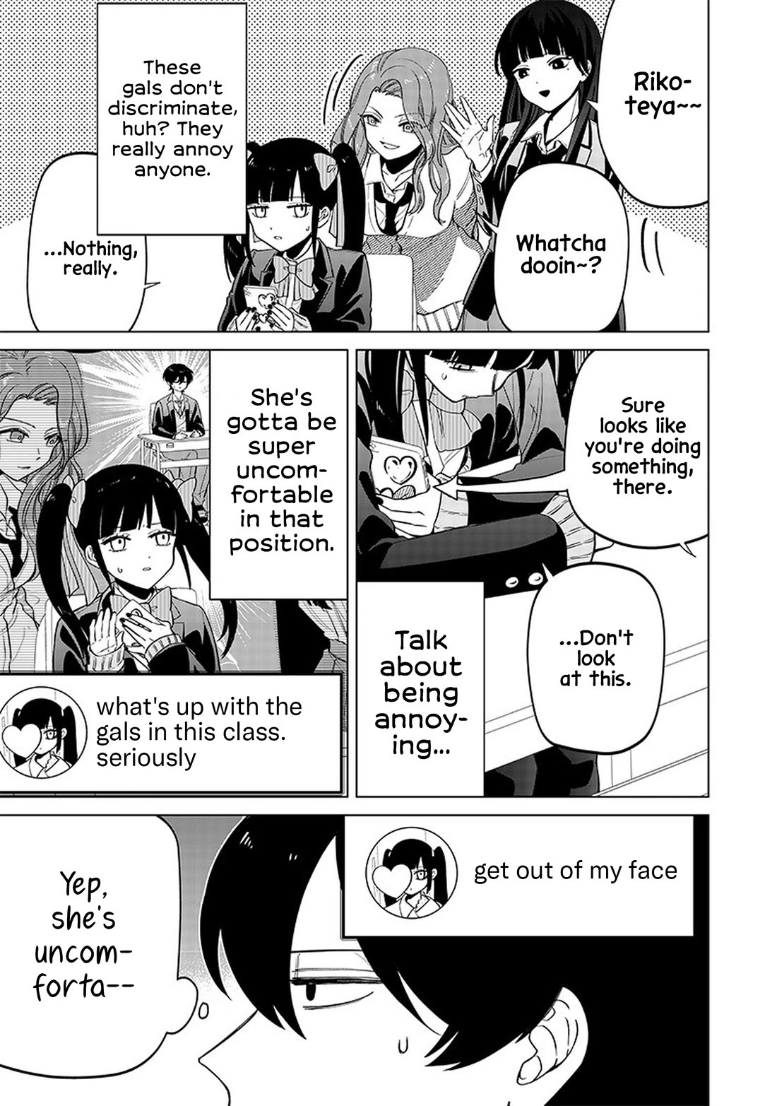 The Gals Who Always Say Insane Things: My Daily Life at a Private Paranormal High School Chapter 4 page 10 - Chapter 4: Seriously a landmine girl kinda deal