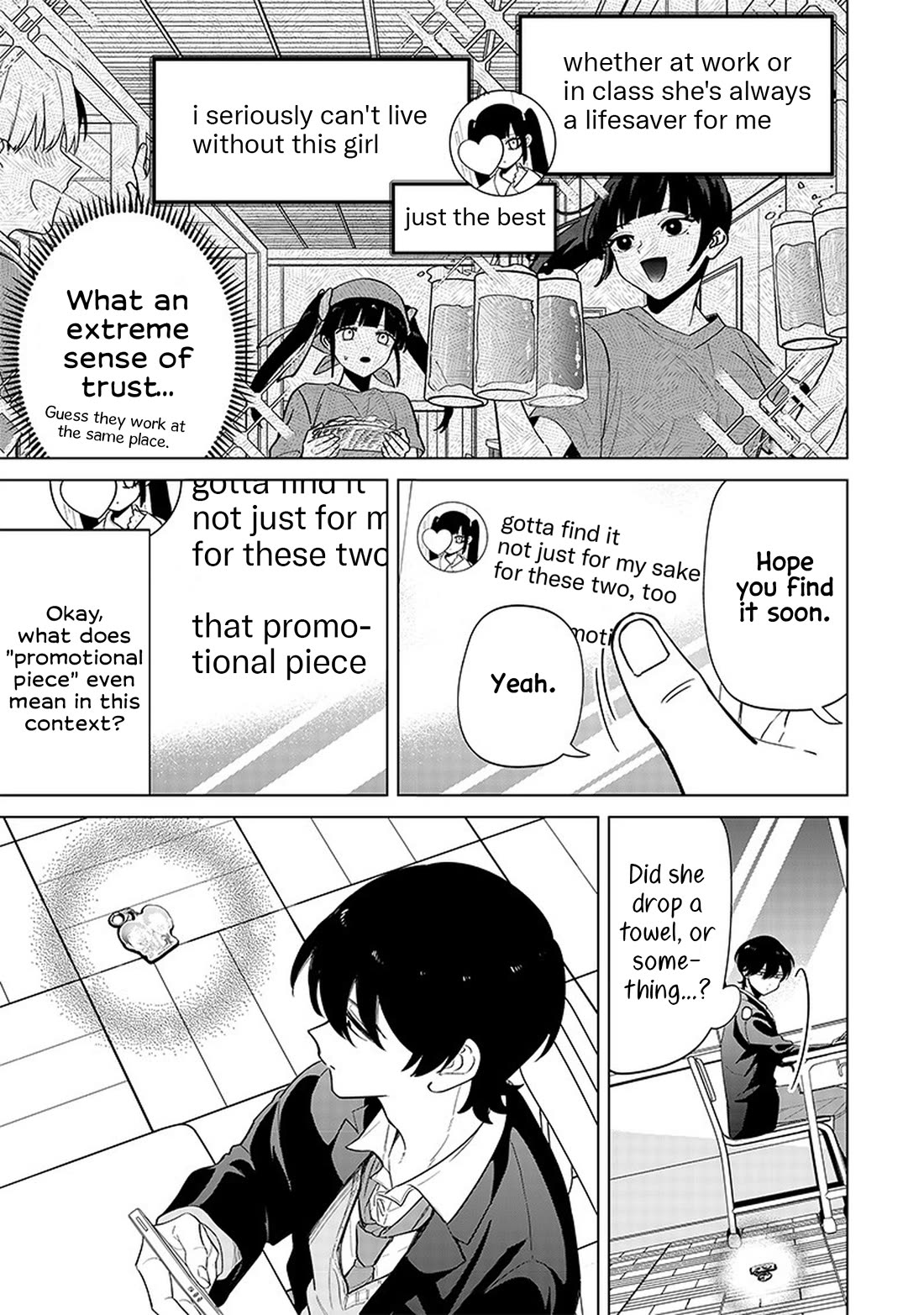 The Gals Who Always Say Insane Things: My Daily Life at a Private Paranormal High School Chapter 4 page 12 - Chapter 4: Seriously a landmine girl kinda deal