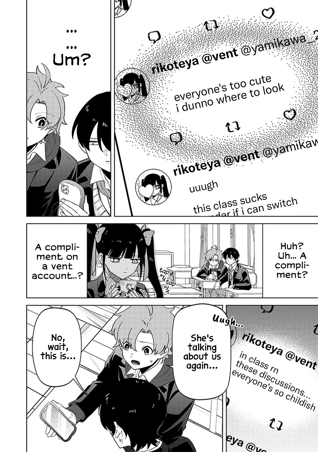 The Gals Who Always Say Insane Things: My Daily Life at a Private Paranormal High School Chapter 4 page 5 - Chapter 4: Seriously a landmine girl kinda deal