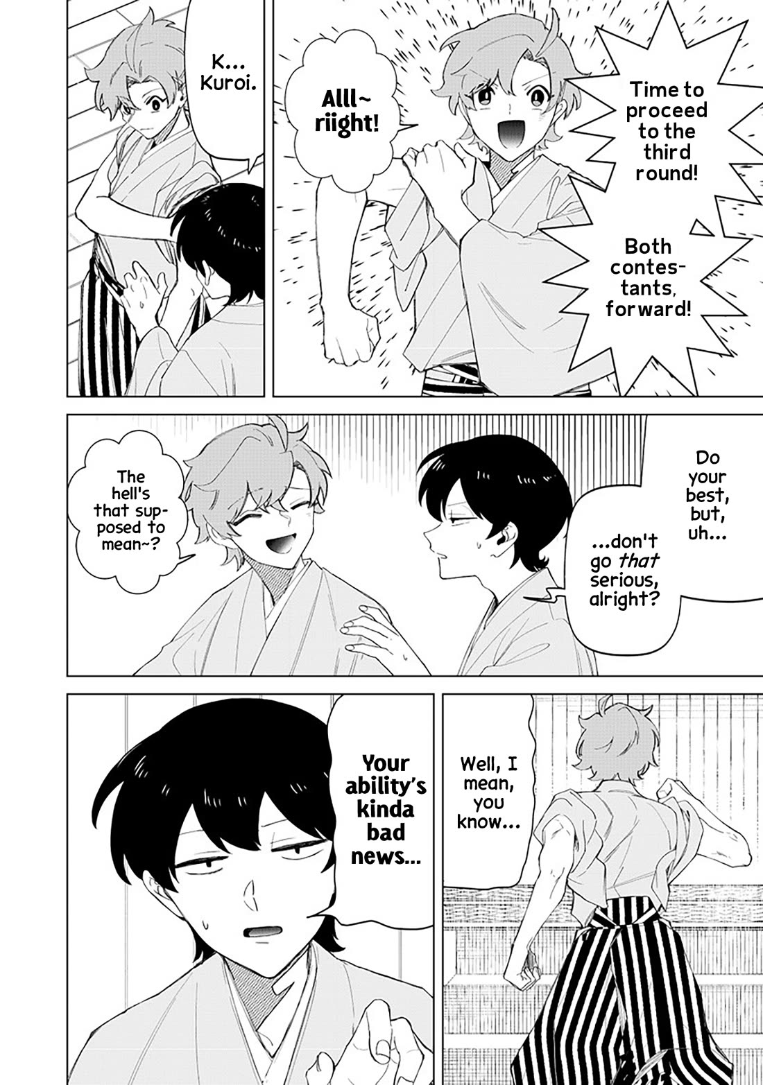 The Gals Who Always Say Insane Things: My Daily Life at a Private Paranormal High School Chapter 40 page 6 - Chapter 40: Struggling on the path of tea kinda deal (6th)
