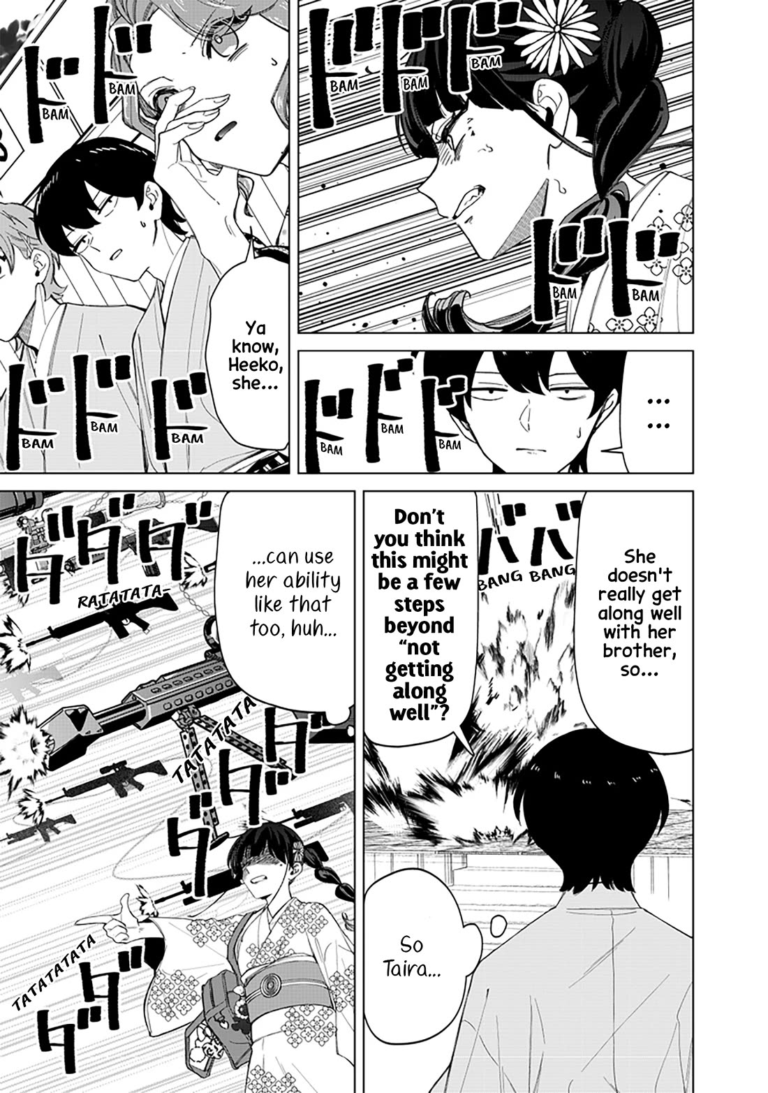 The Gals Who Always Say Insane Things: My Daily Life at a Private Paranormal High School Chapter 41 page 10 - Chapter 41: Struggling on the path of tea kinda deal (7th)