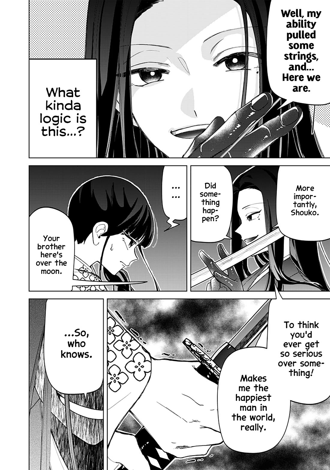 The Gals Who Always Say Insane Things: My Daily Life at a Private Paranormal High School Chapter 41 page 15 - Chapter 41: Struggling on the path of tea kinda deal (7th)