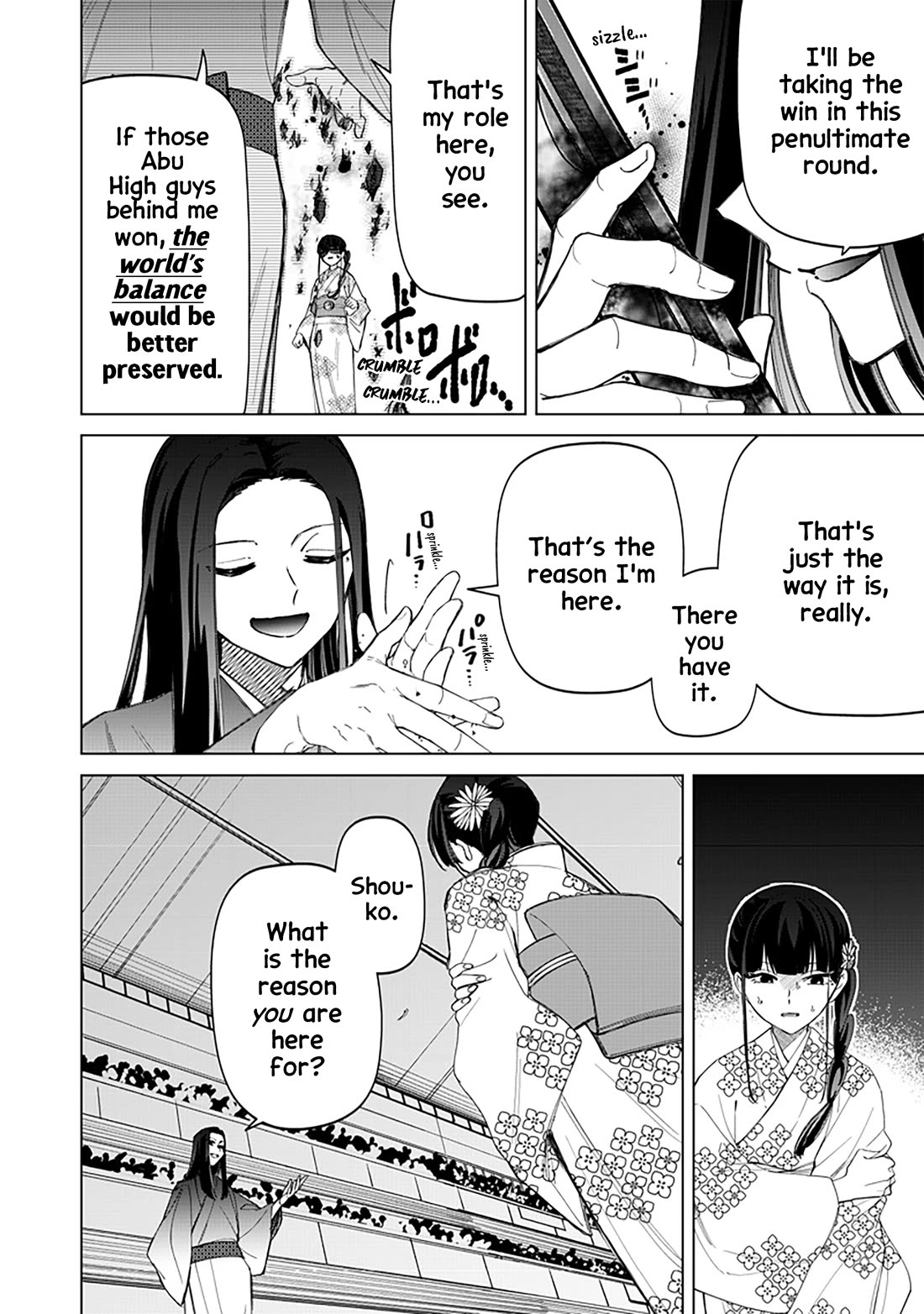 The Gals Who Always Say Insane Things: My Daily Life at a Private Paranormal High School Chapter 41 page 17 - Chapter 41: Struggling on the path of tea kinda deal (7th)