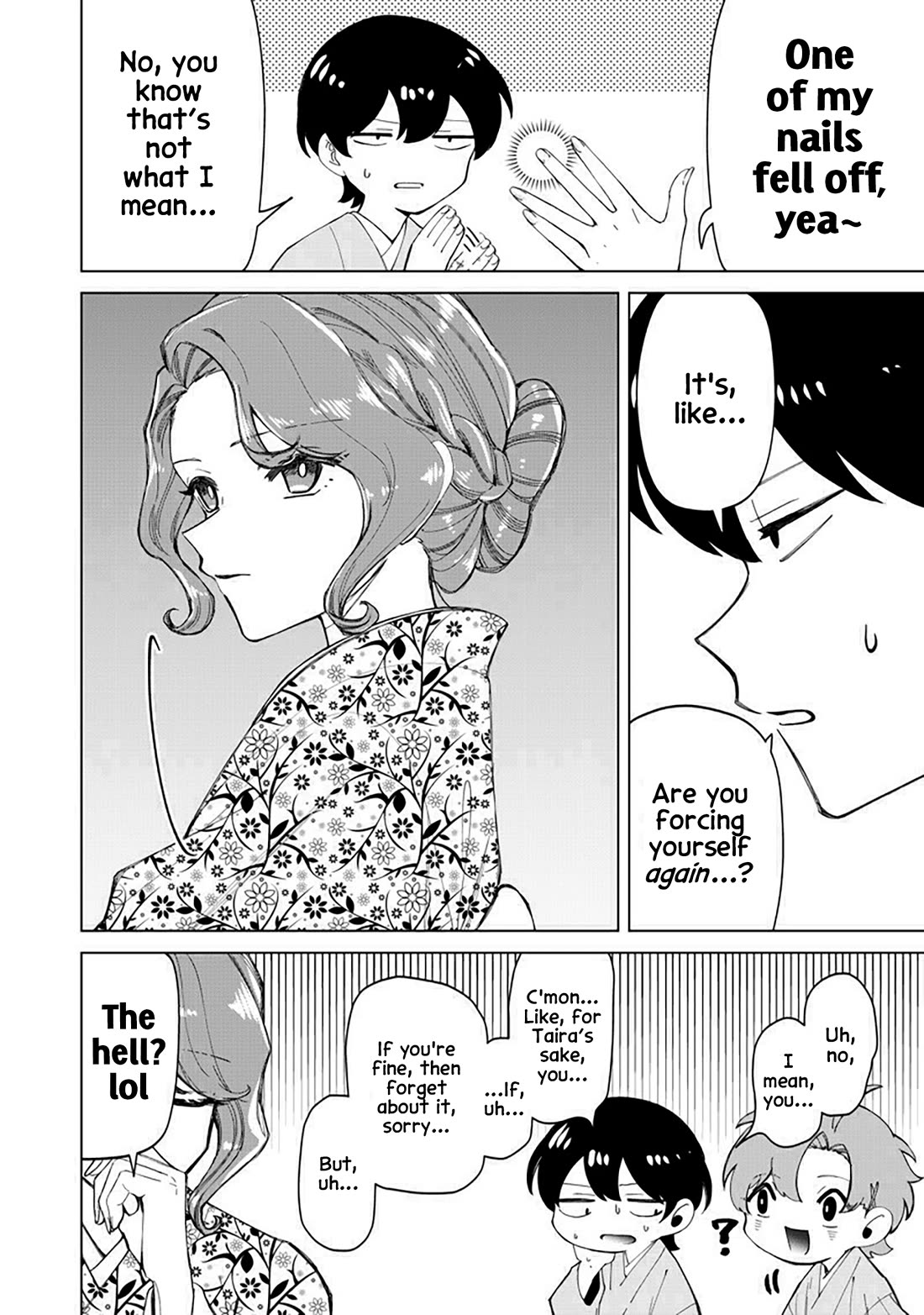 The Gals Who Always Say Insane Things: My Daily Life at a Private Paranormal High School Chapter 42 page 10 - Chapter 42: Struggling on the path of tea kinda deal (8th)