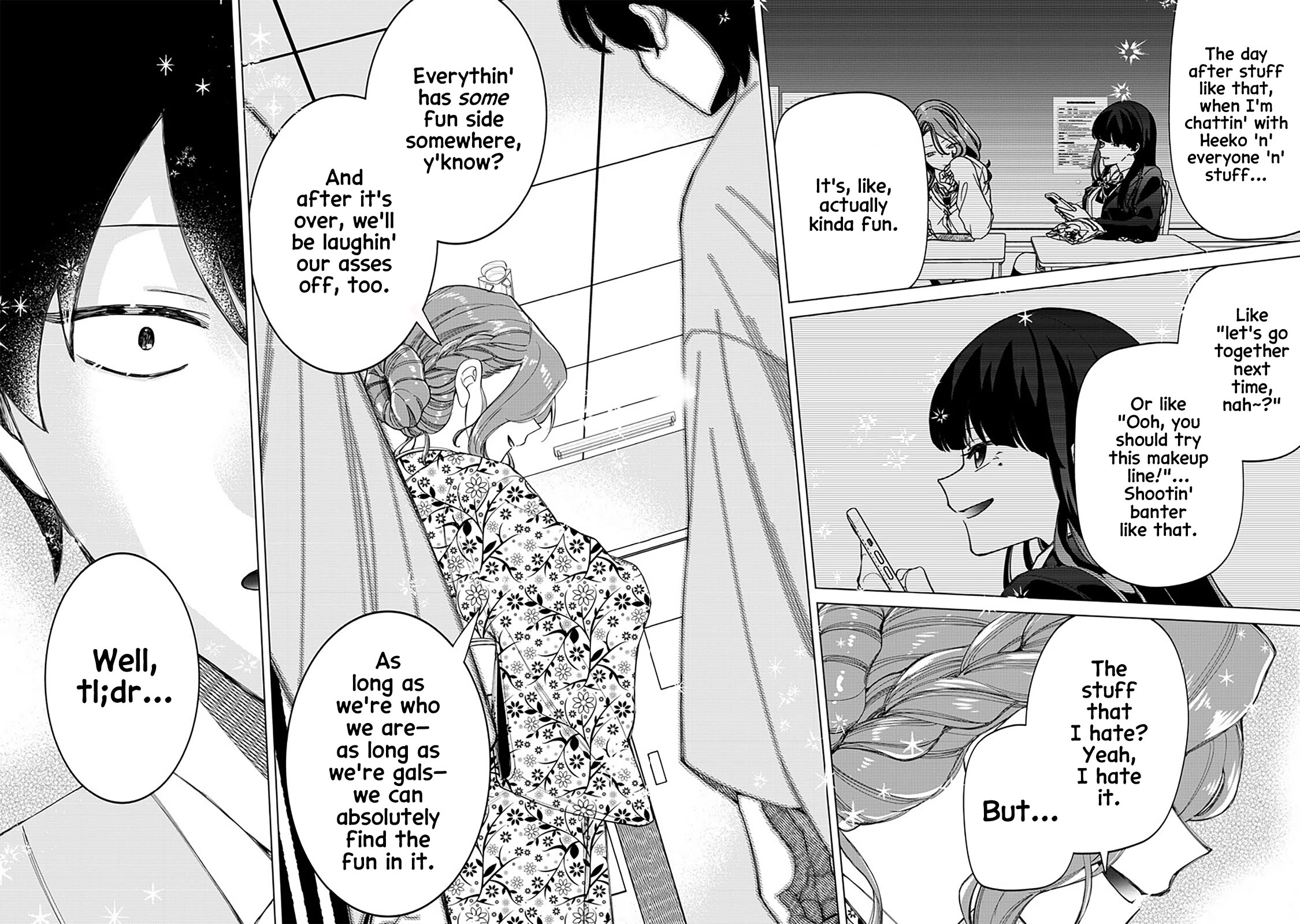The Gals Who Always Say Insane Things: My Daily Life at a Private Paranormal High School Chapter 42 page 12 - Chapter 42: Struggling on the path of tea kinda deal (8th)