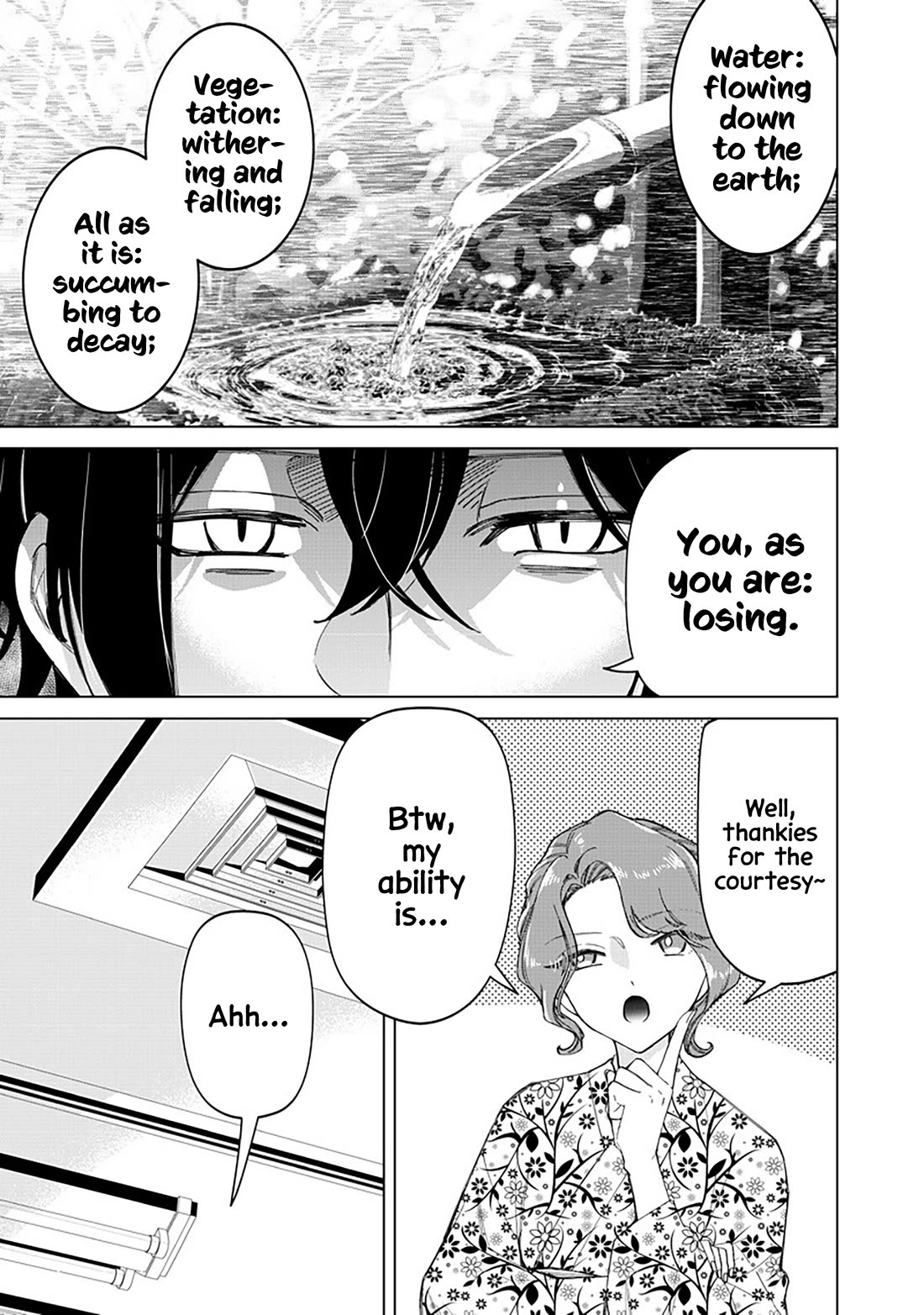 The Gals Who Always Say Insane Things: My Daily Life at a Private Paranormal High School Chapter 42 page 18 - Chapter 42: Struggling on the path of tea kinda deal (8th)