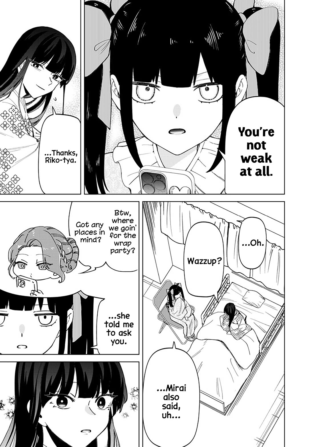 The Gals Who Always Say Insane Things: My Daily Life at a Private Paranormal High School Chapter 42 page 5 - Chapter 42: Struggling on the path of tea kinda deal (8th)