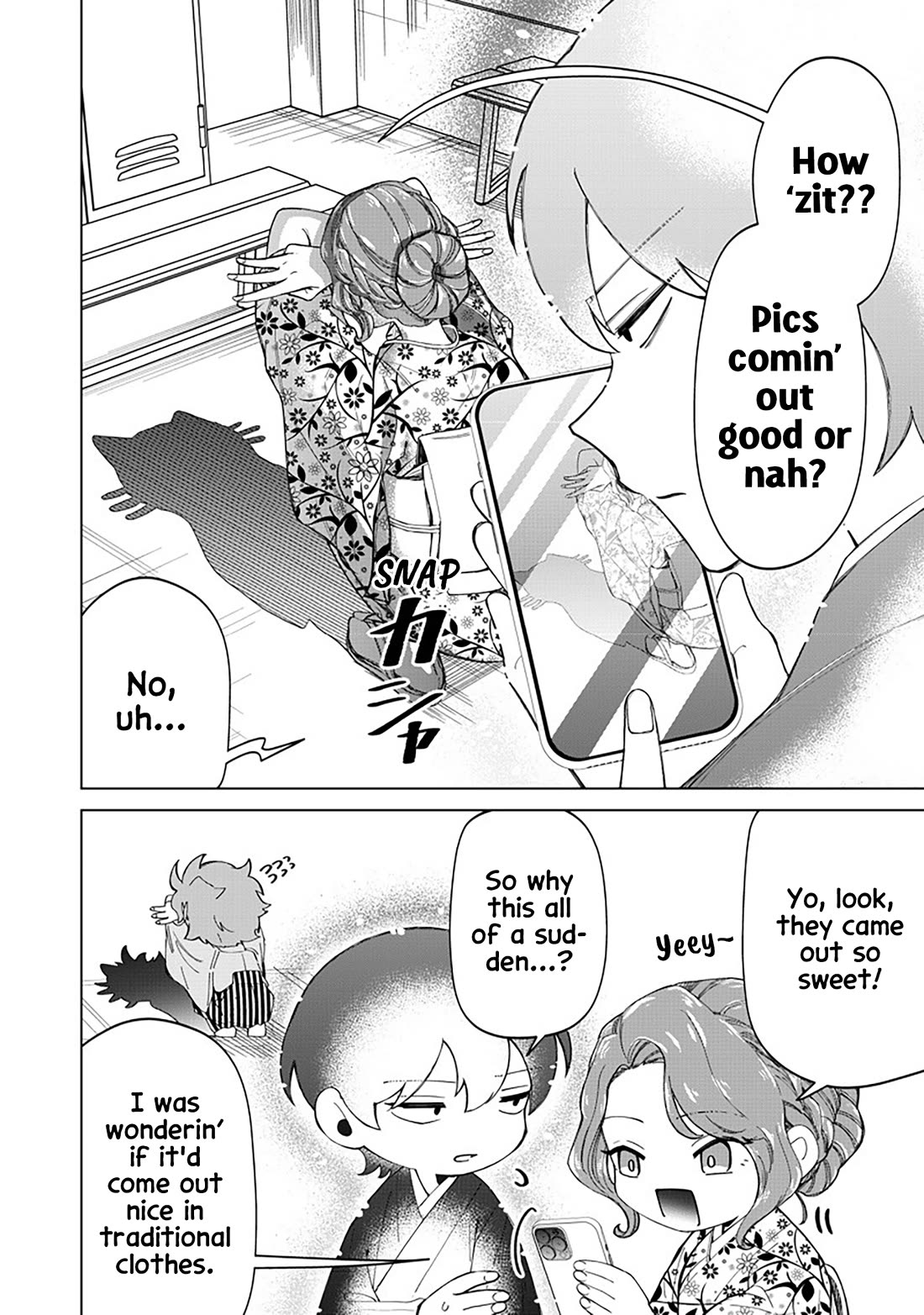 The Gals Who Always Say Insane Things: My Daily Life at a Private Paranormal High School Chapter 42 page 8 - Chapter 42: Struggling on the path of tea kinda deal (8th)