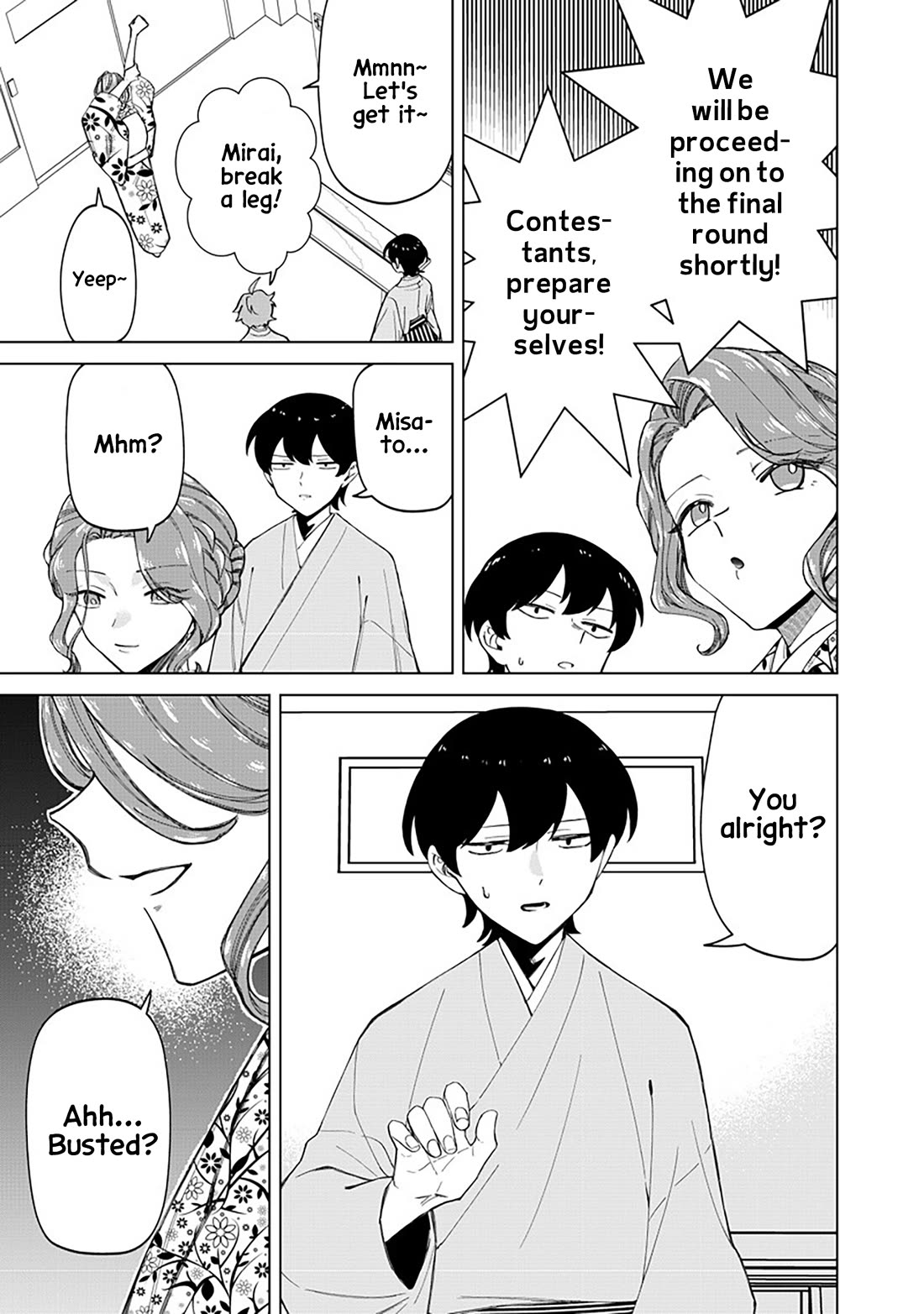 The Gals Who Always Say Insane Things: My Daily Life at a Private Paranormal High School Chapter 42 page 9 - Chapter 42: Struggling on the path of tea kinda deal (8th)