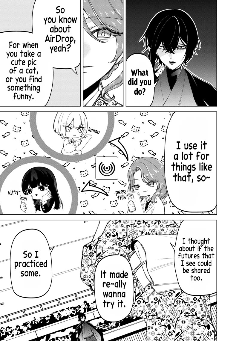 The Gals Who Always Say Insane Things: My Daily Life at a Private Paranormal High School Chapter 44 page 9 - Chapter 44: Struggling on the path of tea kinda deal (IX)