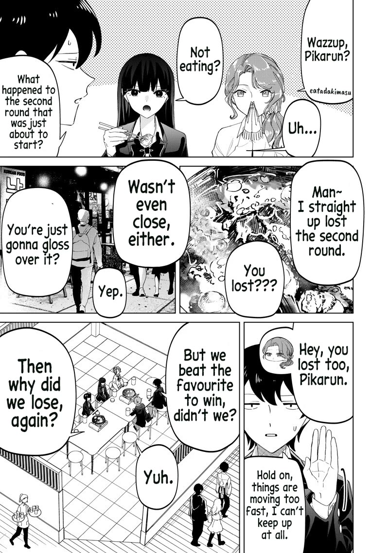 The Gals Who Always Say Insane Things: My Daily Life at a Private Paranormal High School Chapter 45 page 3 - Chapter 45: Going to a wrap-up party kinda deal