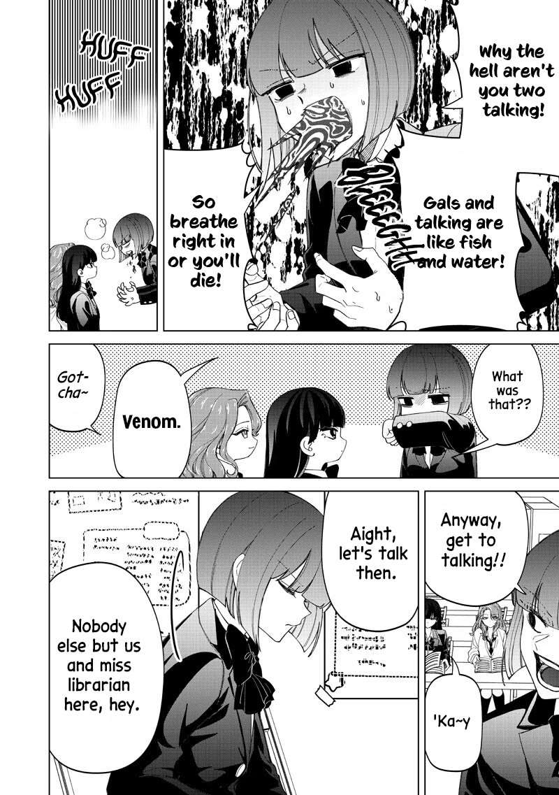 The Gals Who Always Say Insane Things: My Daily Life at a Private Paranormal High School Chapter 47 page 4 - Chapter 47: Venom kinda deal