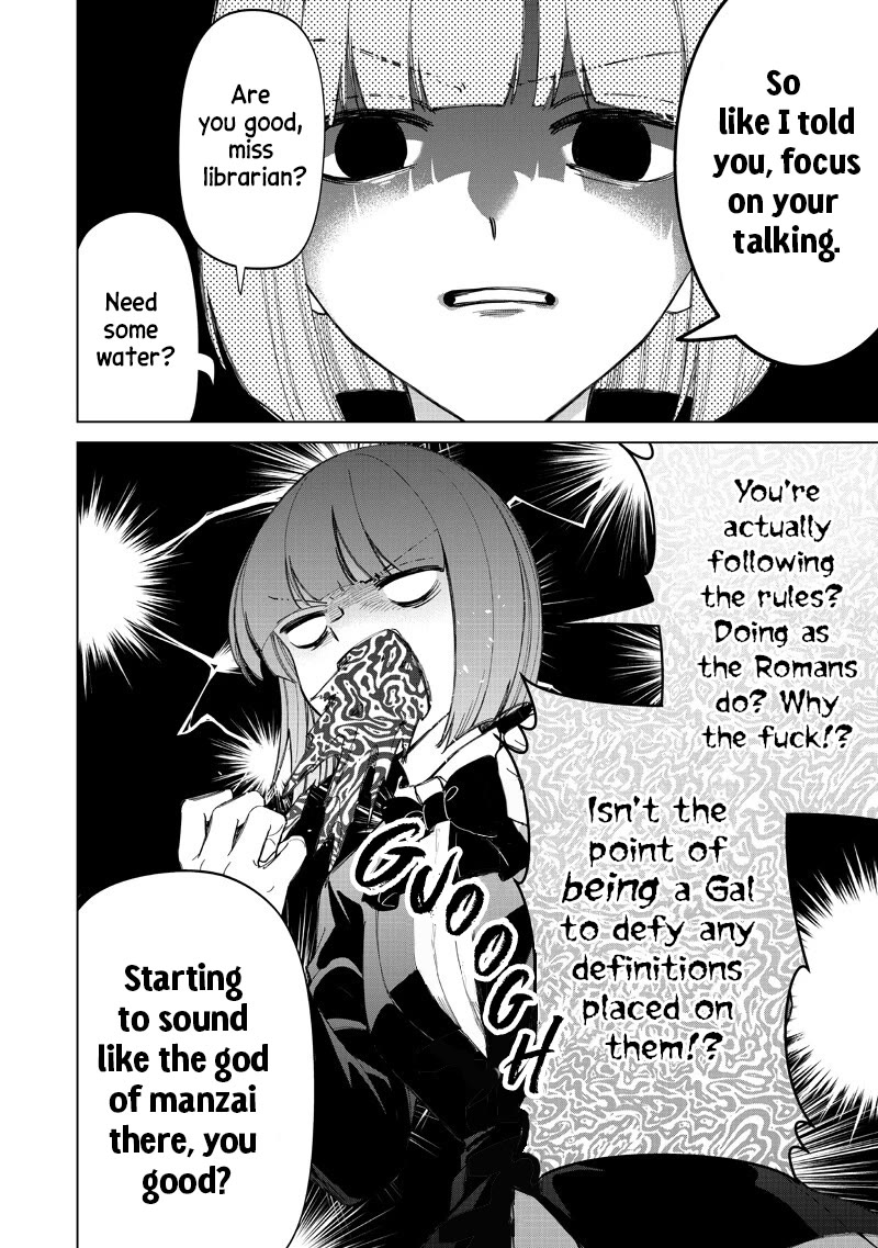 The Gals Who Always Say Insane Things: My Daily Life at a Private Paranormal High School Chapter 47 page 6 - Chapter 47: Venom kinda deal