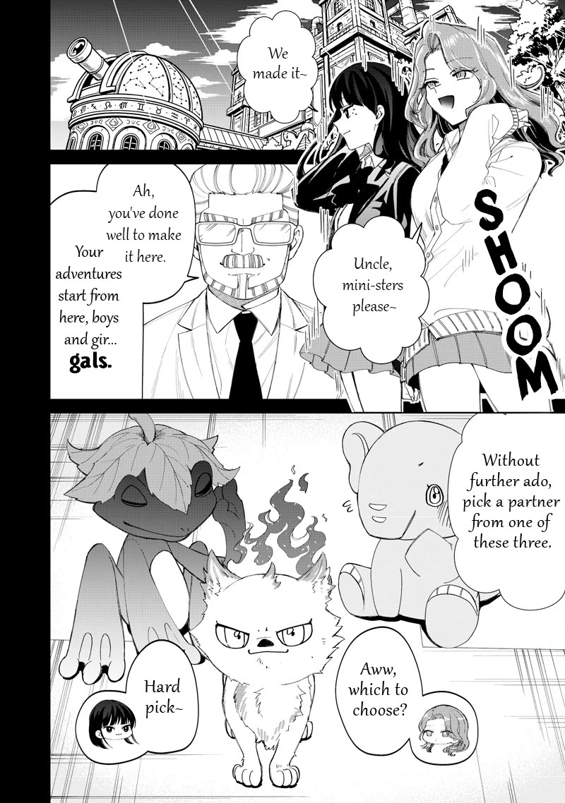 The Gals Who Always Say Insane Things: My Daily Life at a Private Paranormal High School Chapter 48 page 4 - Chapter 48: I Choose You Kinda Deal