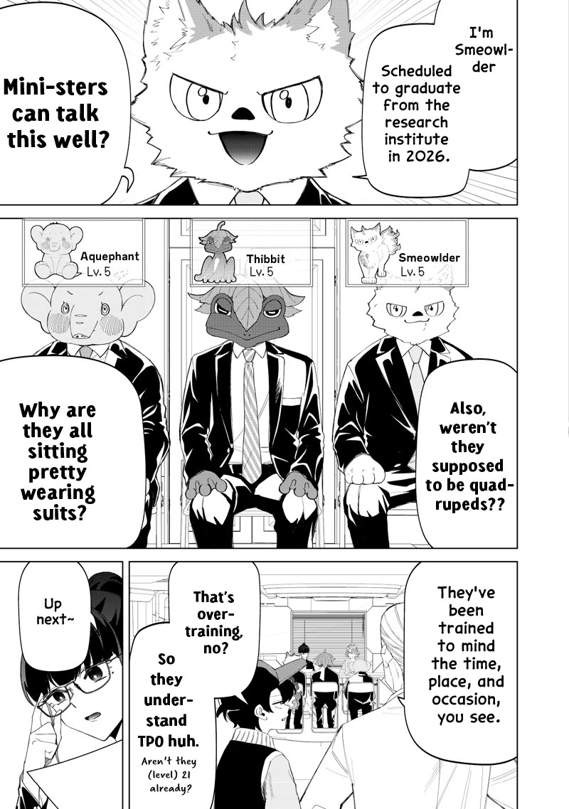 The Gals Who Always Say Insane Things: My Daily Life at a Private Paranormal High School Chapter 48 page 7 - Chapter 48: I Choose You Kinda Deal