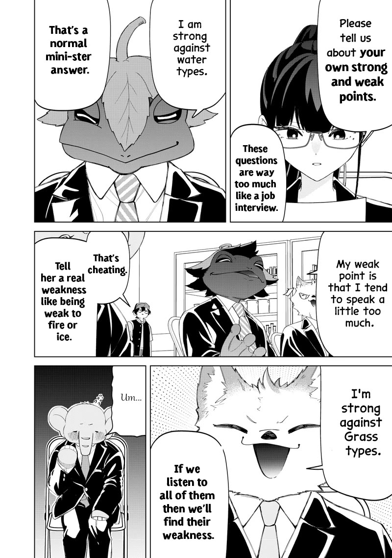 The Gals Who Always Say Insane Things: My Daily Life at a Private Paranormal High School Chapter 48 page 8 - Chapter 48: I Choose You Kinda Deal
