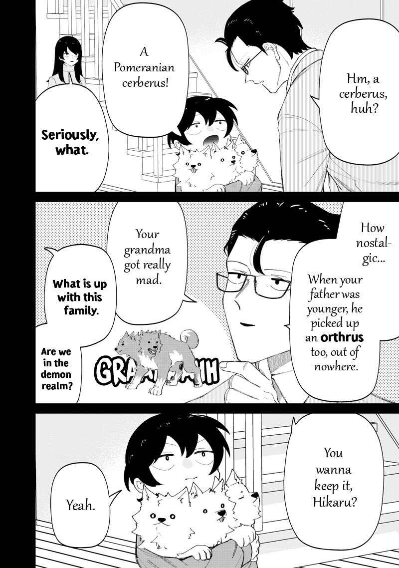 The Gals Who Always Say Insane Things: My Daily Life at a Private Paranormal High School Chapter 49 page 12 - Chapter 49: Keeping a cerberus kinda deal