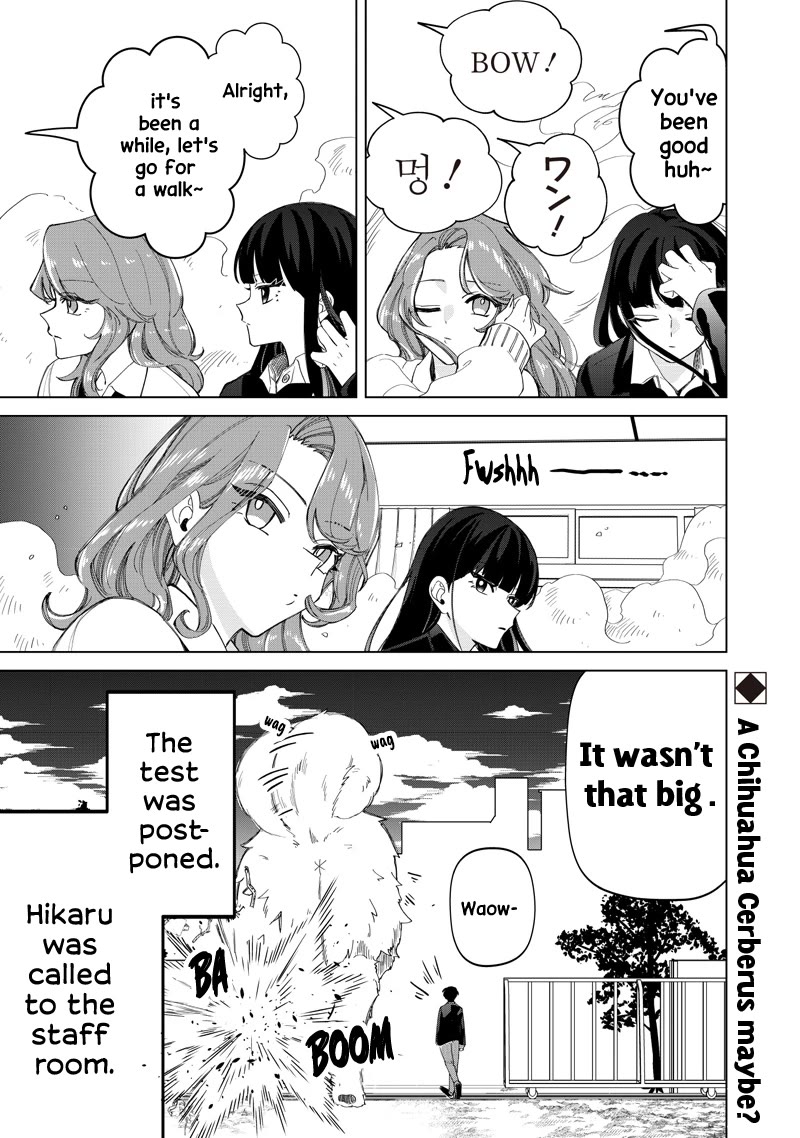 The Gals Who Always Say Insane Things: My Daily Life at a Private Paranormal High School Chapter 49 page 25 - Chapter 49: Keeping a cerberus kinda deal