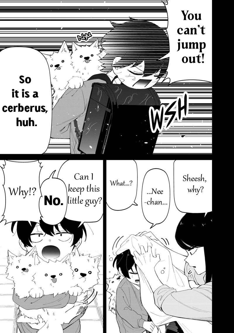 The Gals Who Always Say Insane Things: My Daily Life at a Private Paranormal High School Chapter 49 page 5 - Chapter 49: Keeping a cerberus kinda deal