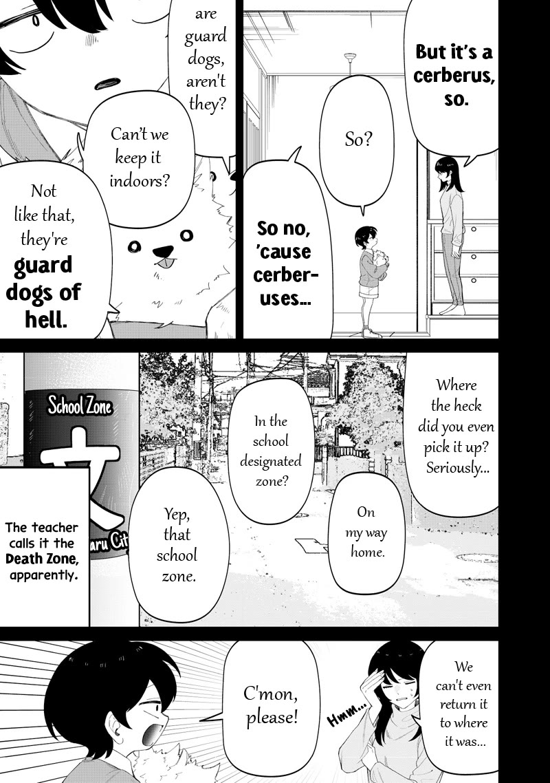 The Gals Who Always Say Insane Things: My Daily Life at a Private Paranormal High School Chapter 49 page 7 - Chapter 49: Keeping a cerberus kinda deal