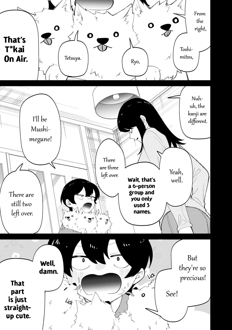 The Gals Who Always Say Insane Things: My Daily Life at a Private Paranormal High School Chapter 49 page 9 - Chapter 49: Keeping a cerberus kinda deal