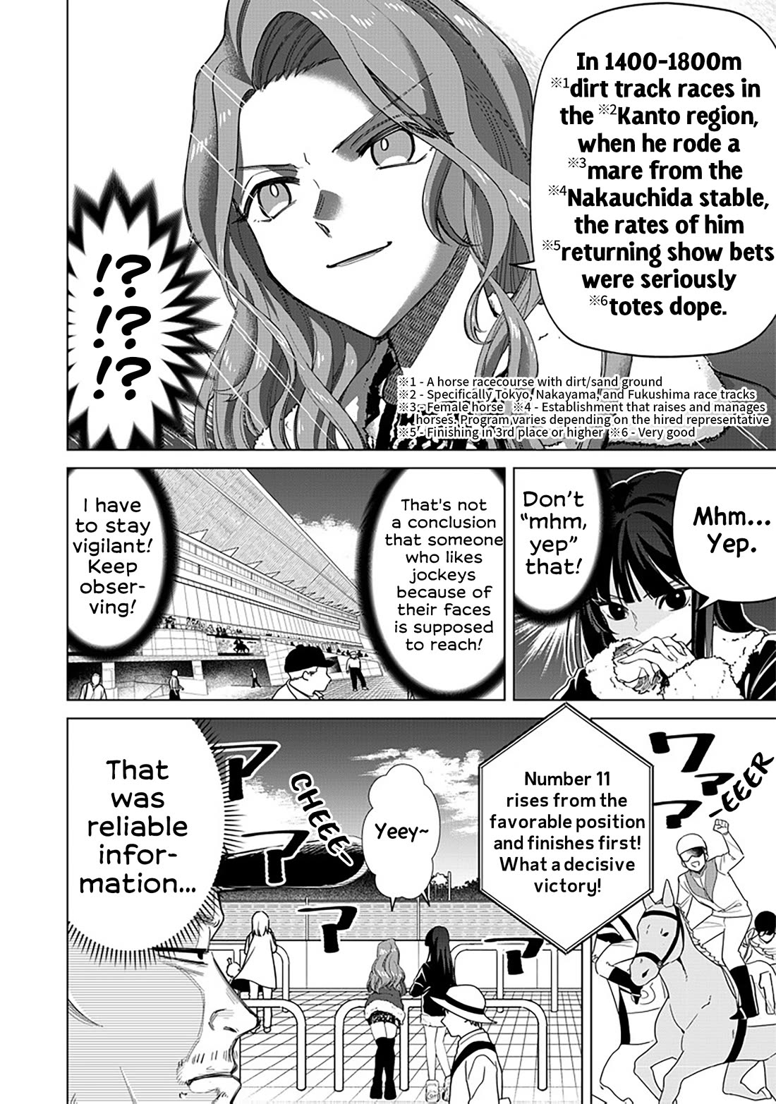 The Gals Who Always Say Insane Things: My Daily Life at a Private Paranormal High School Chapter 5 page 13 - Chapter 5: Having foresight, but gambling normally kinda deal