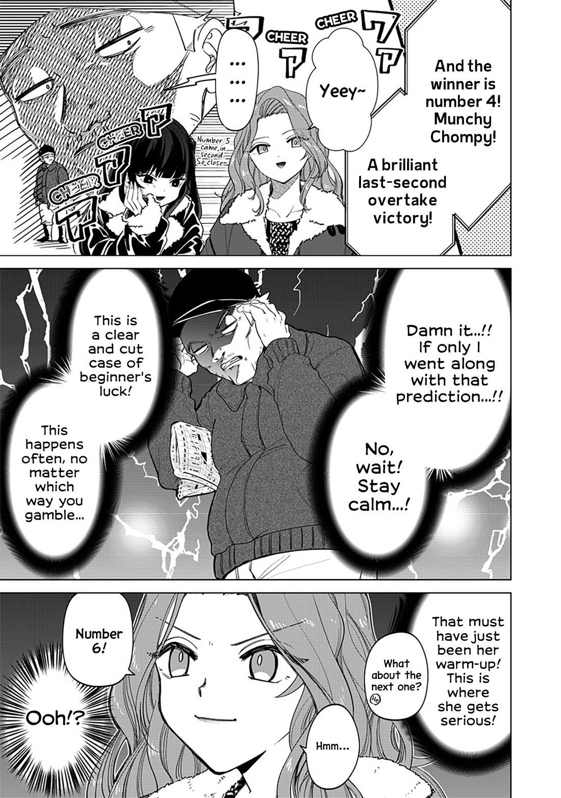 The Gals Who Always Say Insane Things: My Daily Life at a Private Paranormal High School Chapter 5 page 8 - Chapter 5: Having foresight, but gambling normally kinda deal