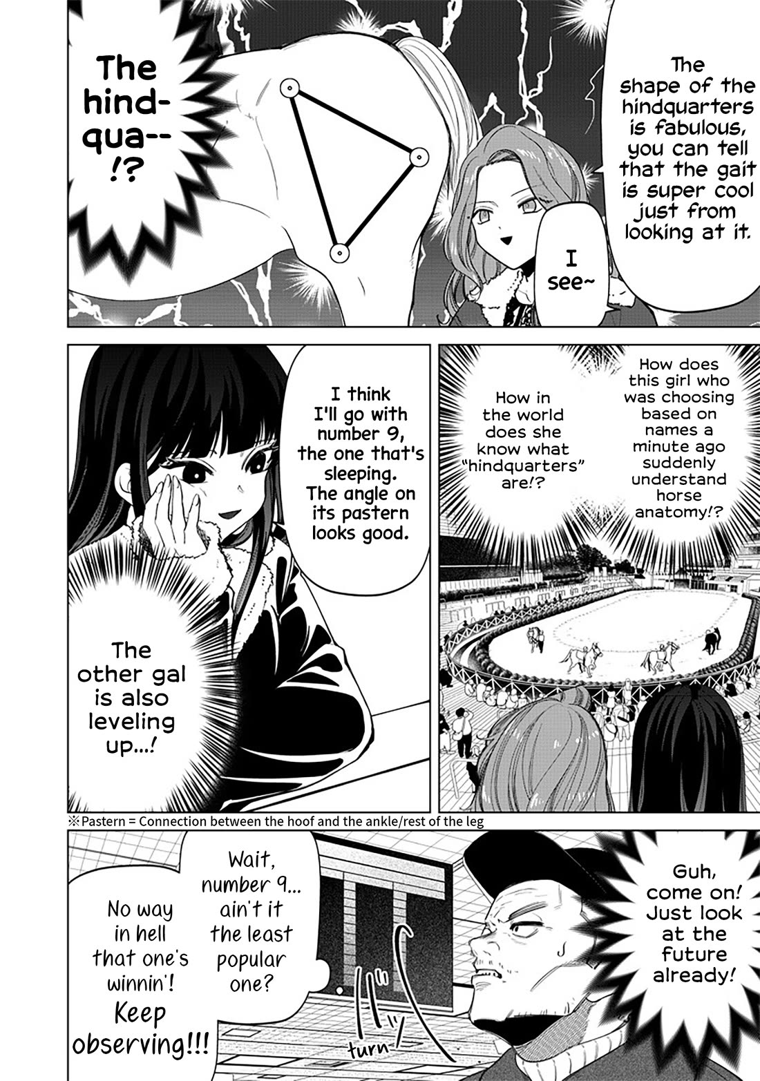 The Gals Who Always Say Insane Things: My Daily Life at a Private Paranormal High School Chapter 5 page 9 - Chapter 5: Having foresight, but gambling normally kinda deal