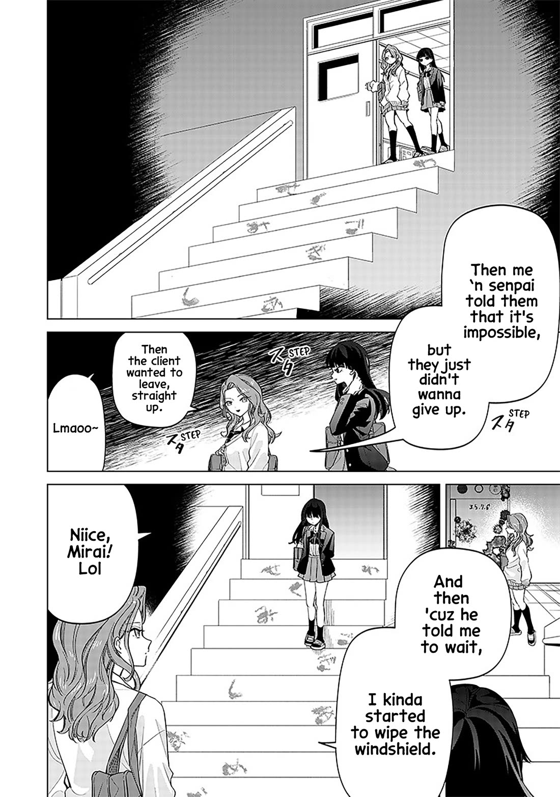 The Gals Who Always Say Insane Things: My Daily Life at a Private Paranormal High School Chapter 6 page 10 - Chapter 6: Can't really leave kinda deal