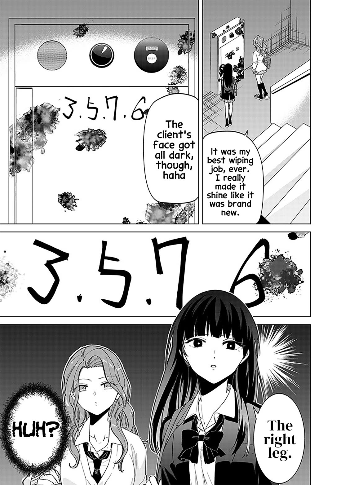The Gals Who Always Say Insane Things: My Daily Life at a Private Paranormal High School Chapter 6 page 11 - Chapter 6: Can't really leave kinda deal