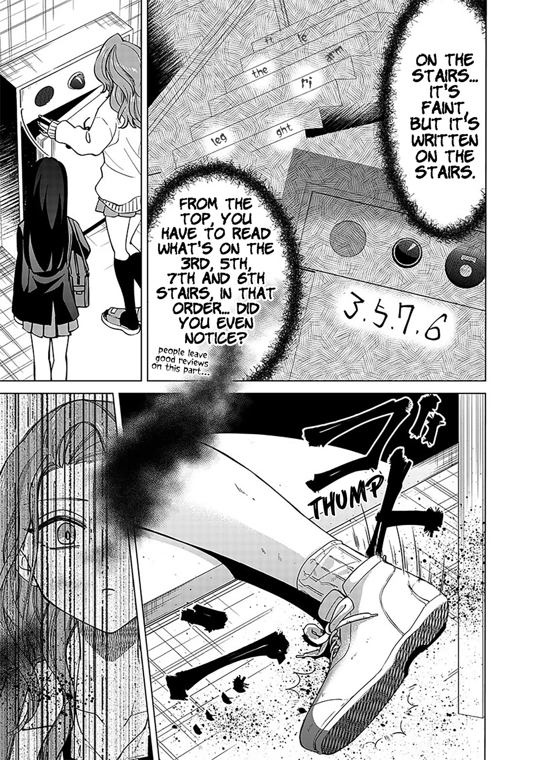 The Gals Who Always Say Insane Things: My Daily Life at a Private Paranormal High School Chapter 6 page 13 - Chapter 6: Can't really leave kinda deal