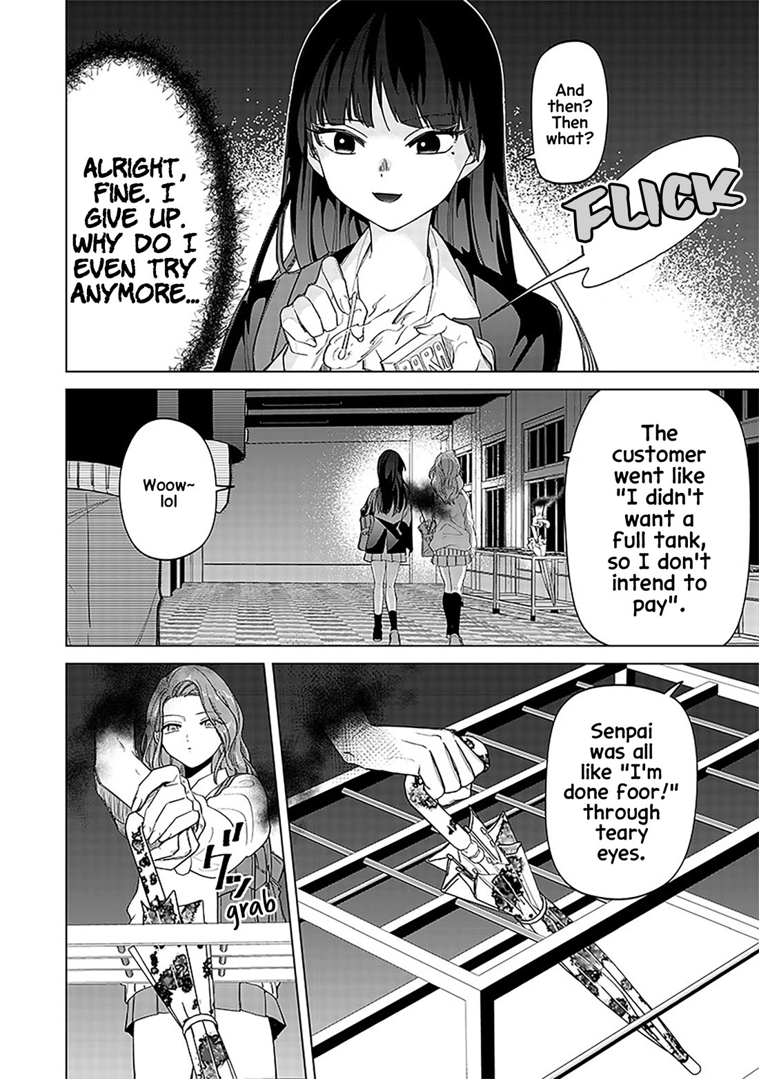 The Gals Who Always Say Insane Things: My Daily Life at a Private Paranormal High School Chapter 6 page 16 - Chapter 6: Can't really leave kinda deal