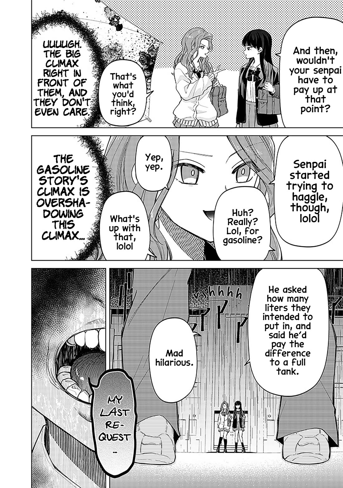 The Gals Who Always Say Insane Things: My Daily Life at a Private Paranormal High School Chapter 6 page 18 - Chapter 6: Can't really leave kinda deal