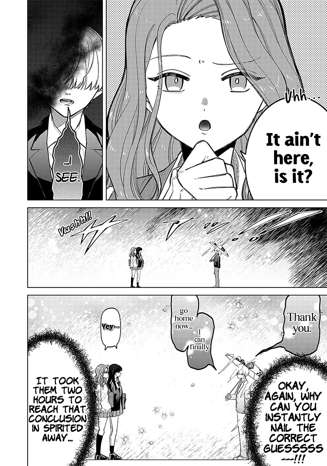 The Gals Who Always Say Insane Things: My Daily Life at a Private Paranormal High School Chapter 6 page 20 - Chapter 6: Can't really leave kinda deal