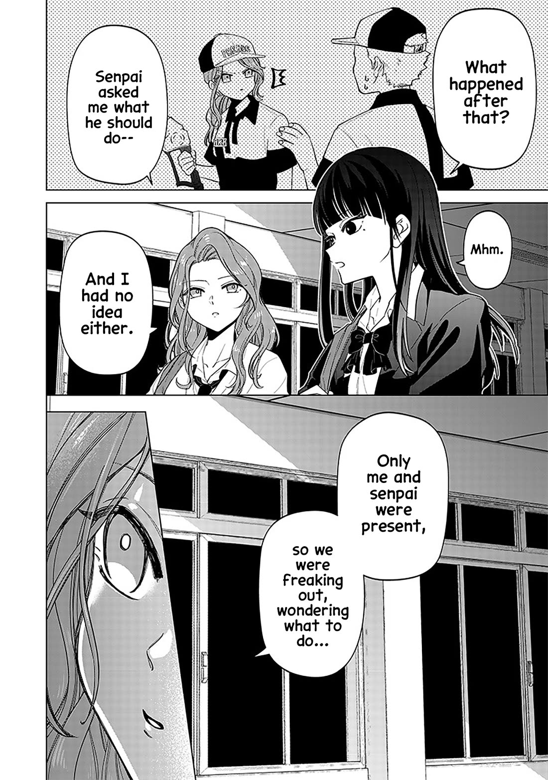 The Gals Who Always Say Insane Things: My Daily Life at a Private Paranormal High School Chapter 6 page 6 - Chapter 6: Can't really leave kinda deal