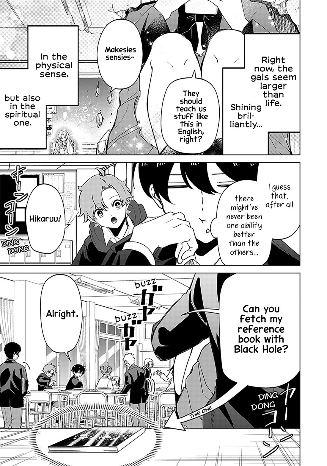 The Gals Who Always Say Insane Things: My Daily Life at a Private Paranormal High School Chapter 7 page 18 - Chapter 7: Giving valentine's chocolate to everyone kinda deal