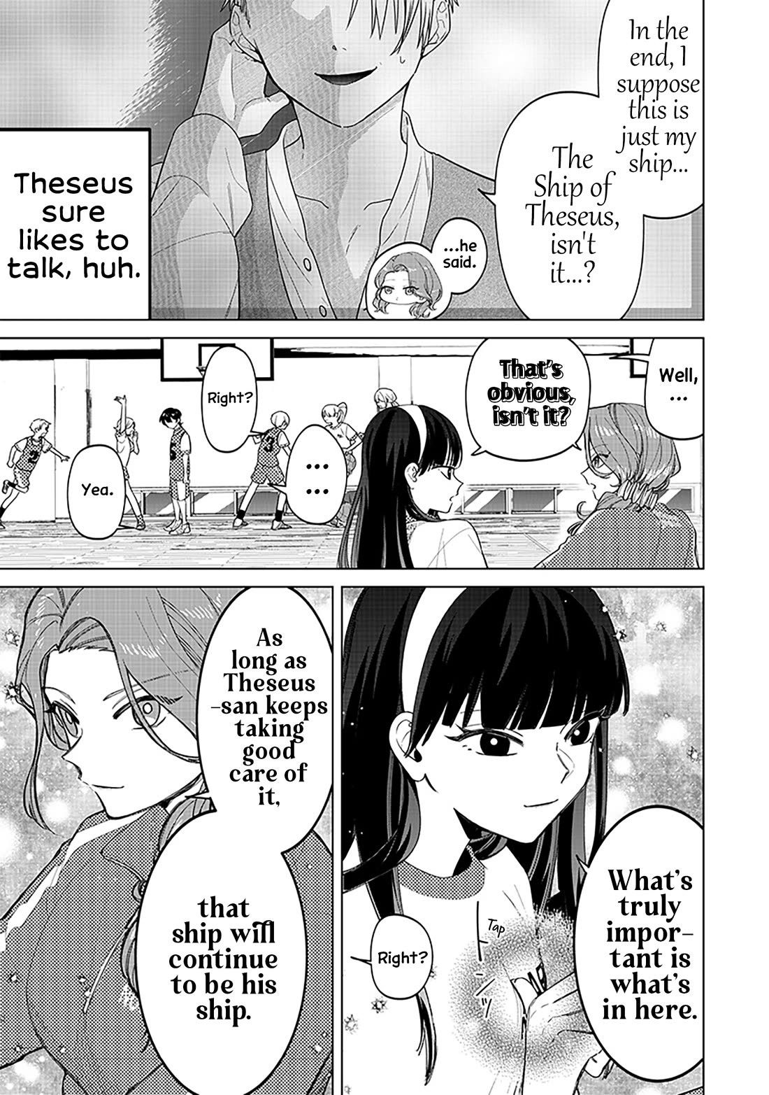 The Gals Who Always Say Insane Things: My Daily Life at a Private Paranormal High School Chapter 8 page 15 - Chapter 8: Solving consecutively kinda deal