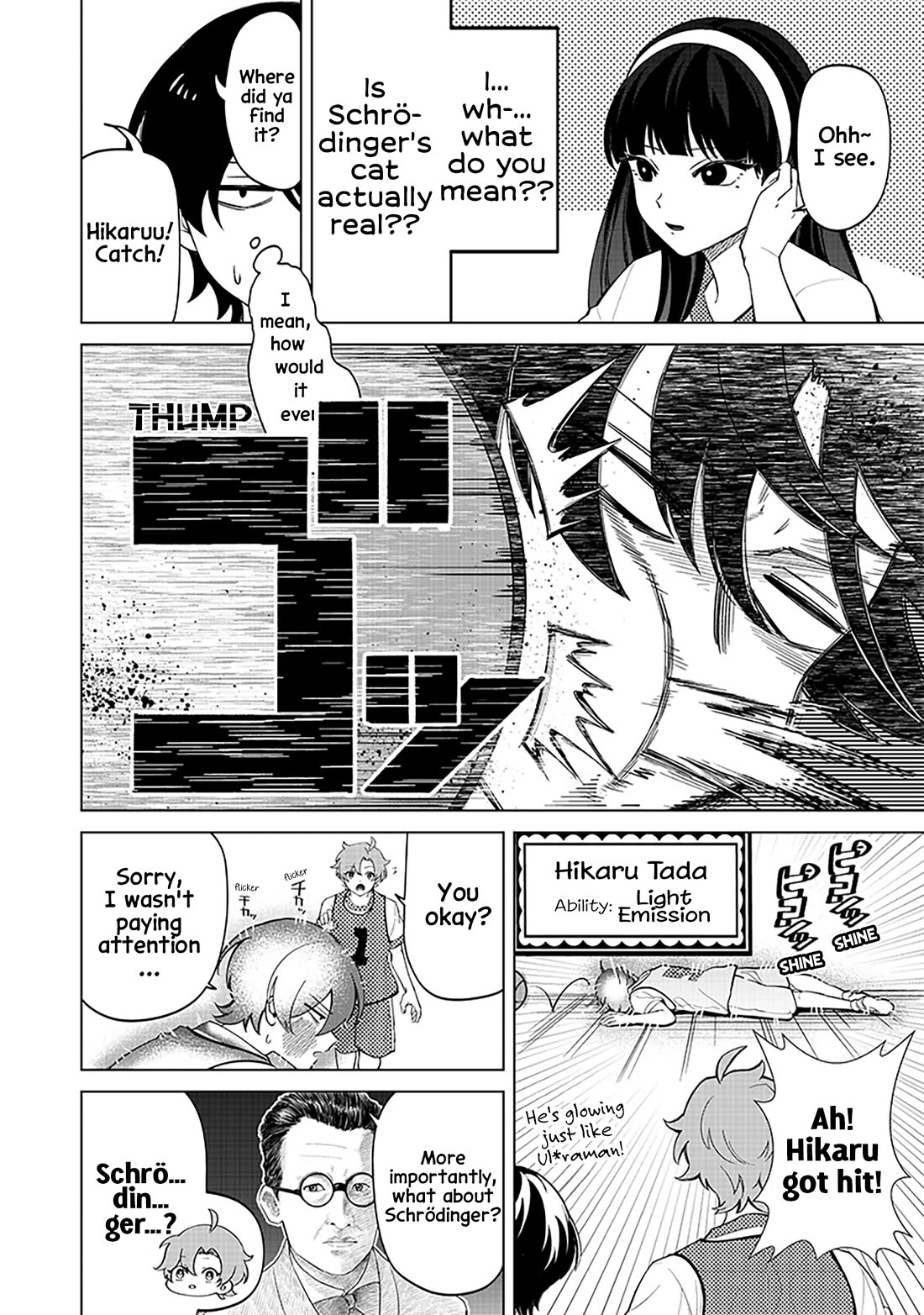 The Gals Who Always Say Insane Things: My Daily Life at a Private Paranormal High School Chapter 8 page 8 - Chapter 8: Solving consecutively kinda deal