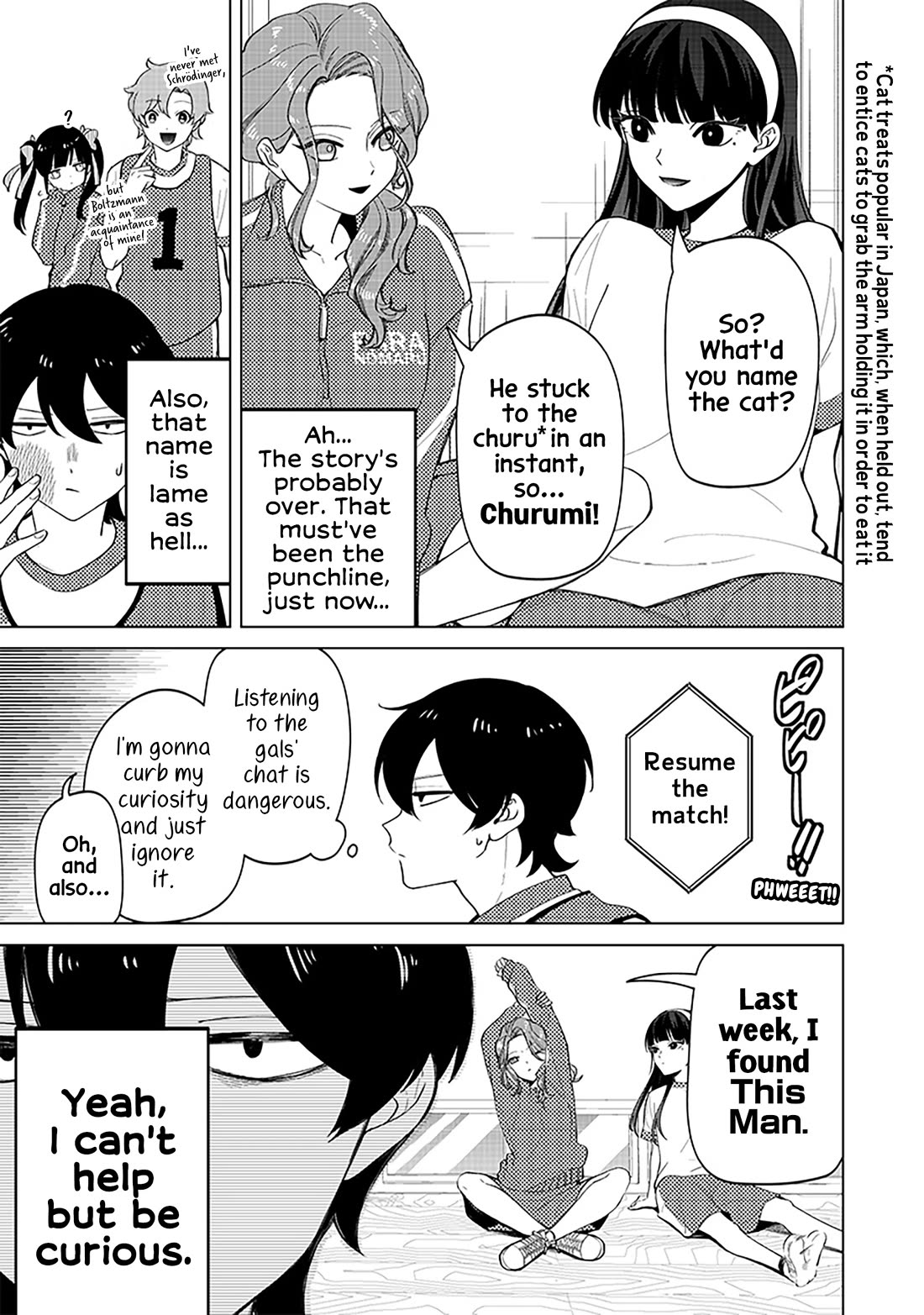 The Gals Who Always Say Insane Things: My Daily Life at a Private Paranormal High School Chapter 8 page 9 - Chapter 8: Solving consecutively kinda deal
