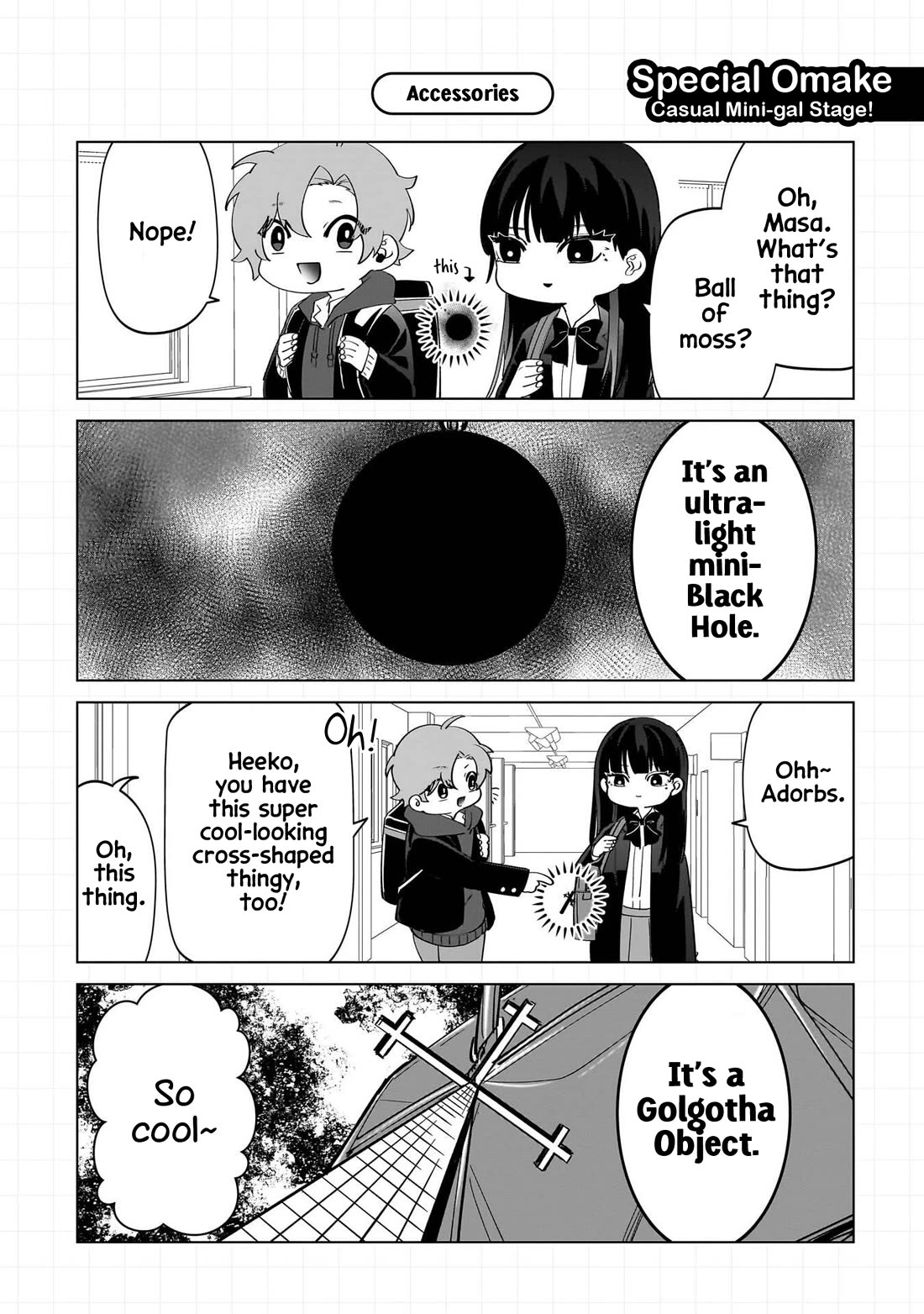 The Gals Who Always Say Insane Things: My Daily Life at a Private Paranormal High School Chapter 9.5 page 11 - Chapter 9.5: Volume 1 Extras